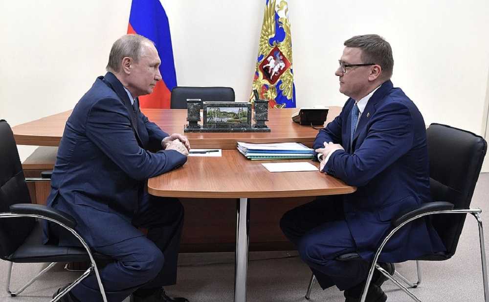 Путин попросит сегодня губернатора Алексея Текслера отчитаться за программы развития регионов страны