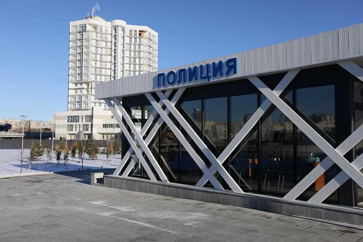 На новой набережной Челябинска появился пункт полиции
