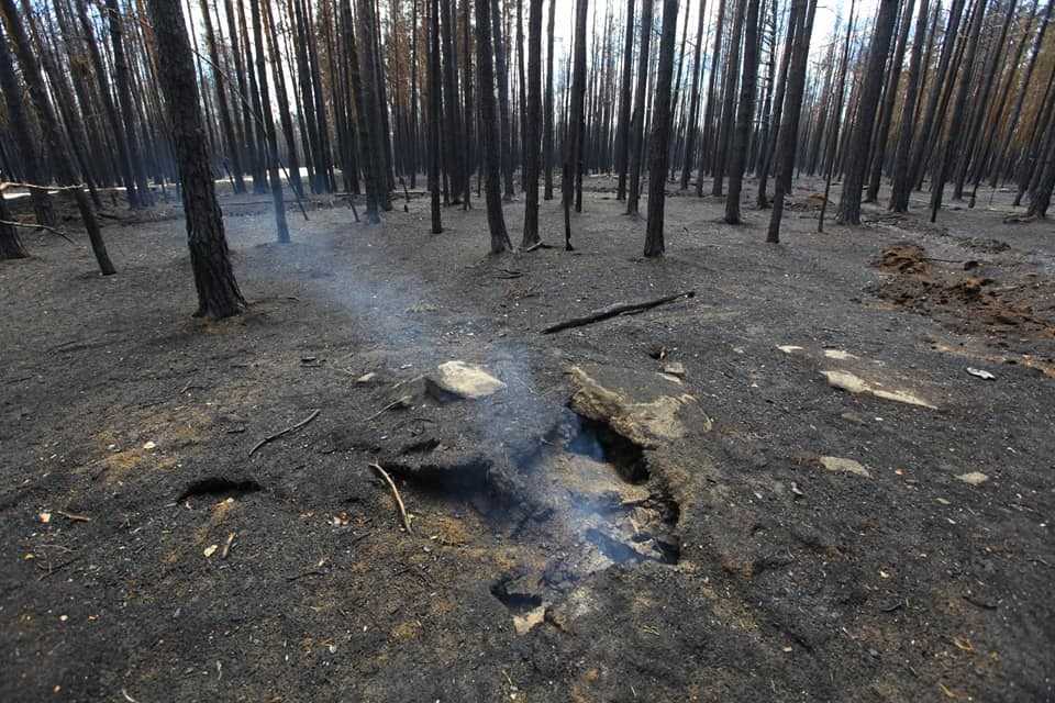 В Челябинской области продолжается ликвидация лесных пожаров