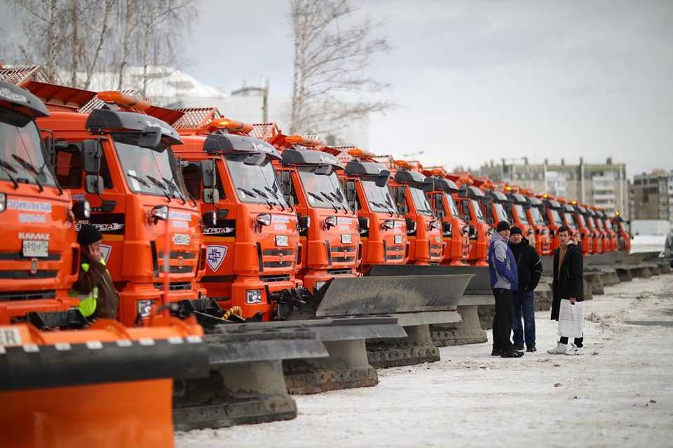 В Челябинске в два раза увеличат количество снегоуборочной техники