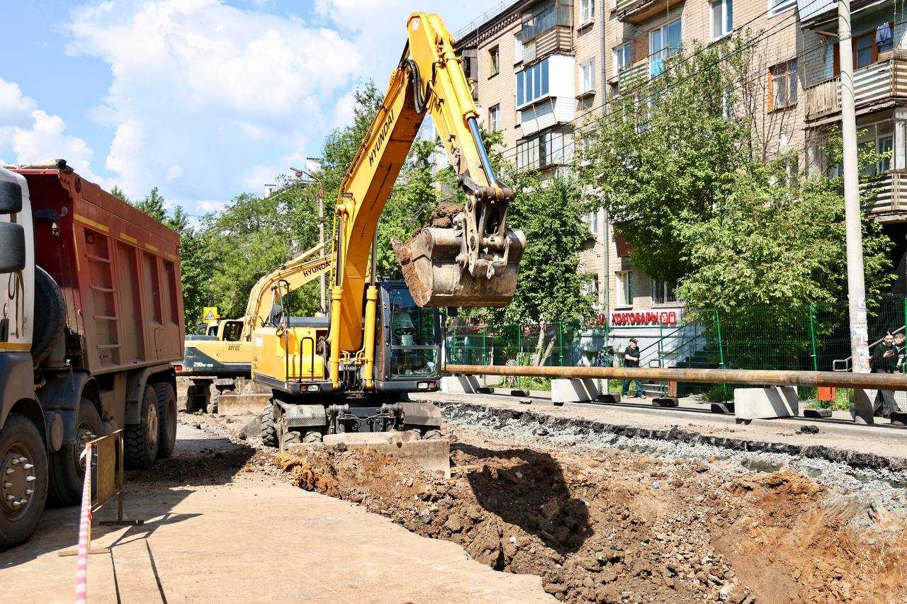 В Челябинске меняют трубопровод, на котором за пять лет случилось тридцать аварий