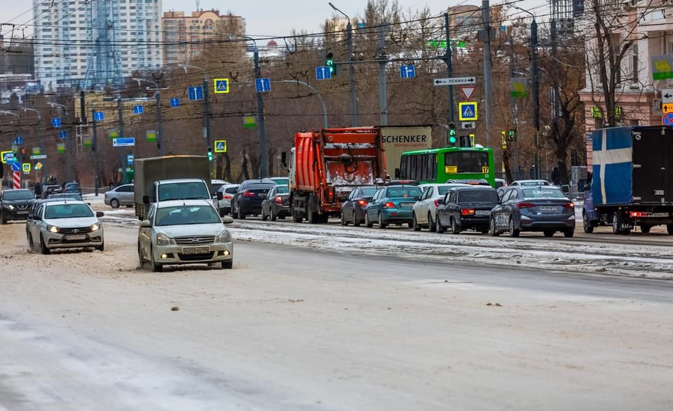 Челябинская область рискует встать в пробках из-за грядущего снегопада 