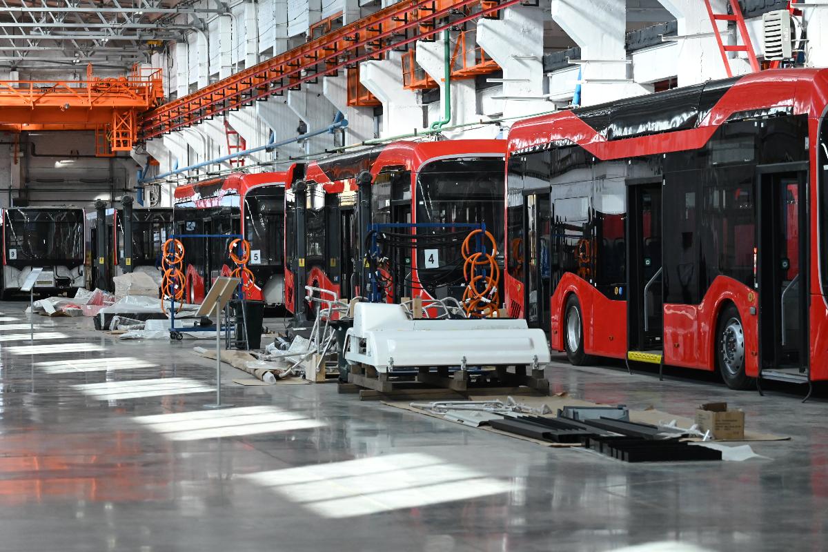 До конца года новый завод произведёт для Челябинска 168 троллейбусов