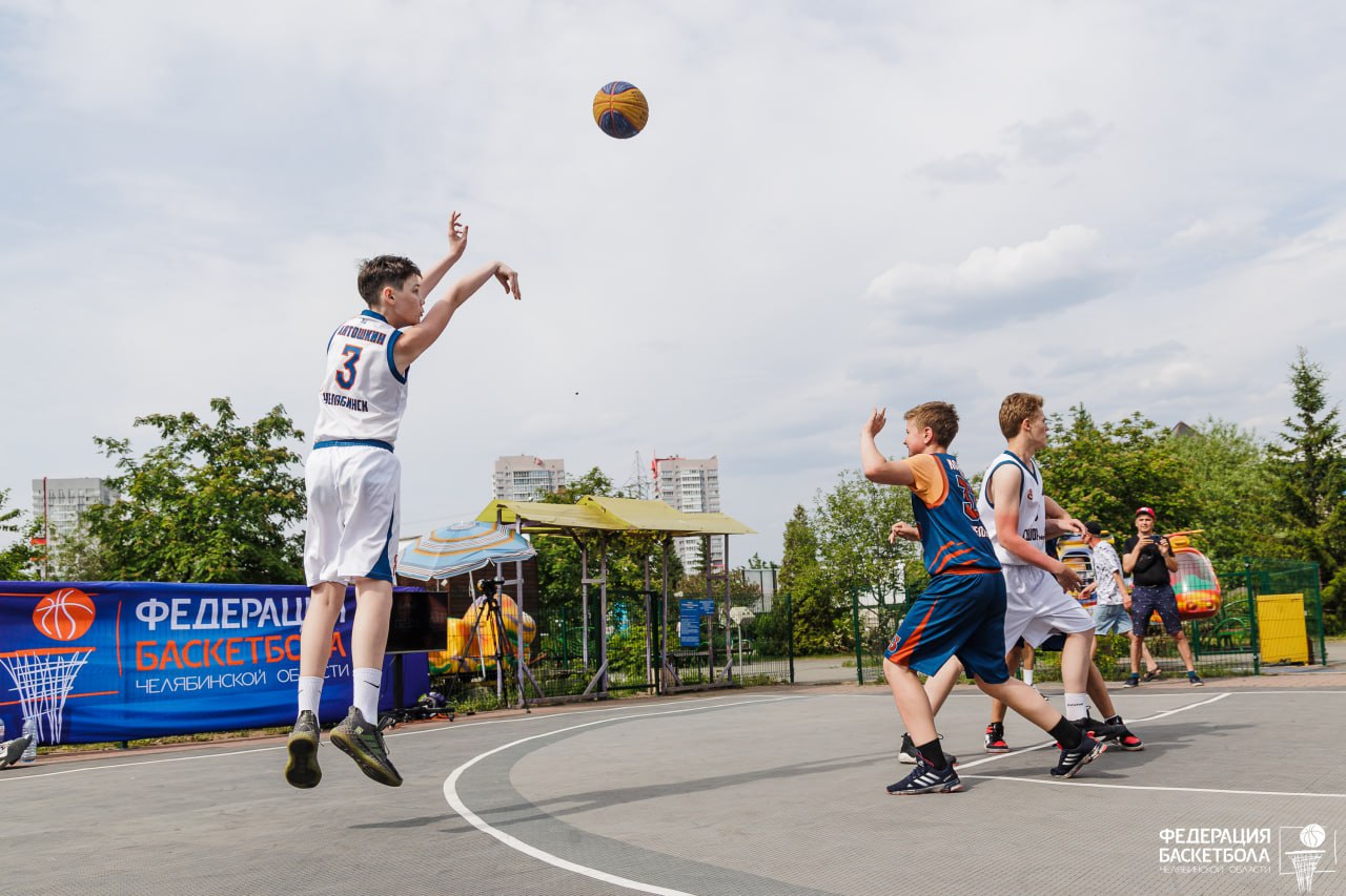 В Челябинске впервые прошел детский турнир по баскетболу 3х3  