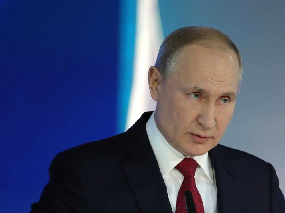 Путин обратился со специальным заявлением. Текстовая трансляция