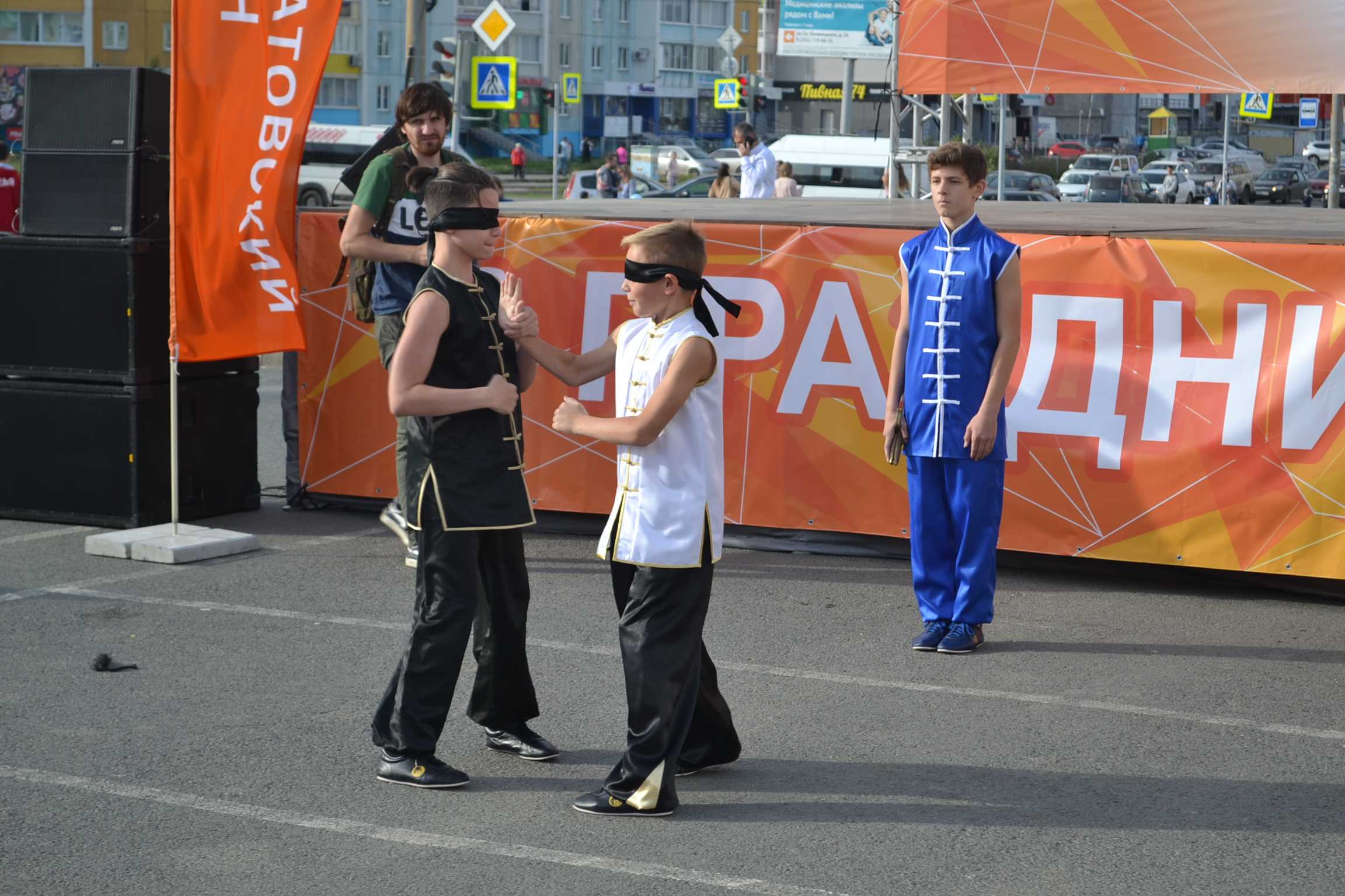 Курчатовский район встретил День города спортивным праздником