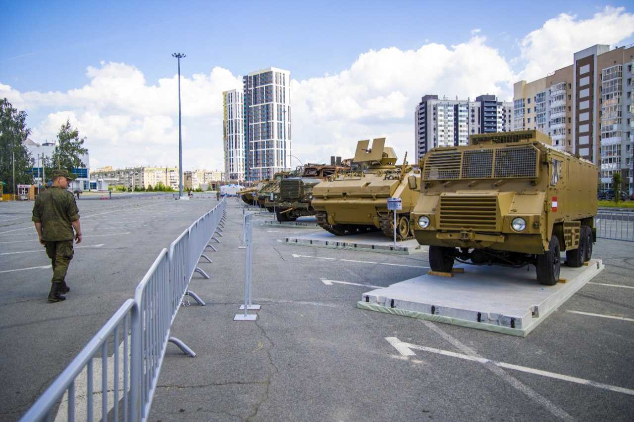 Южноуральцам покажут трофейную натовскую технику