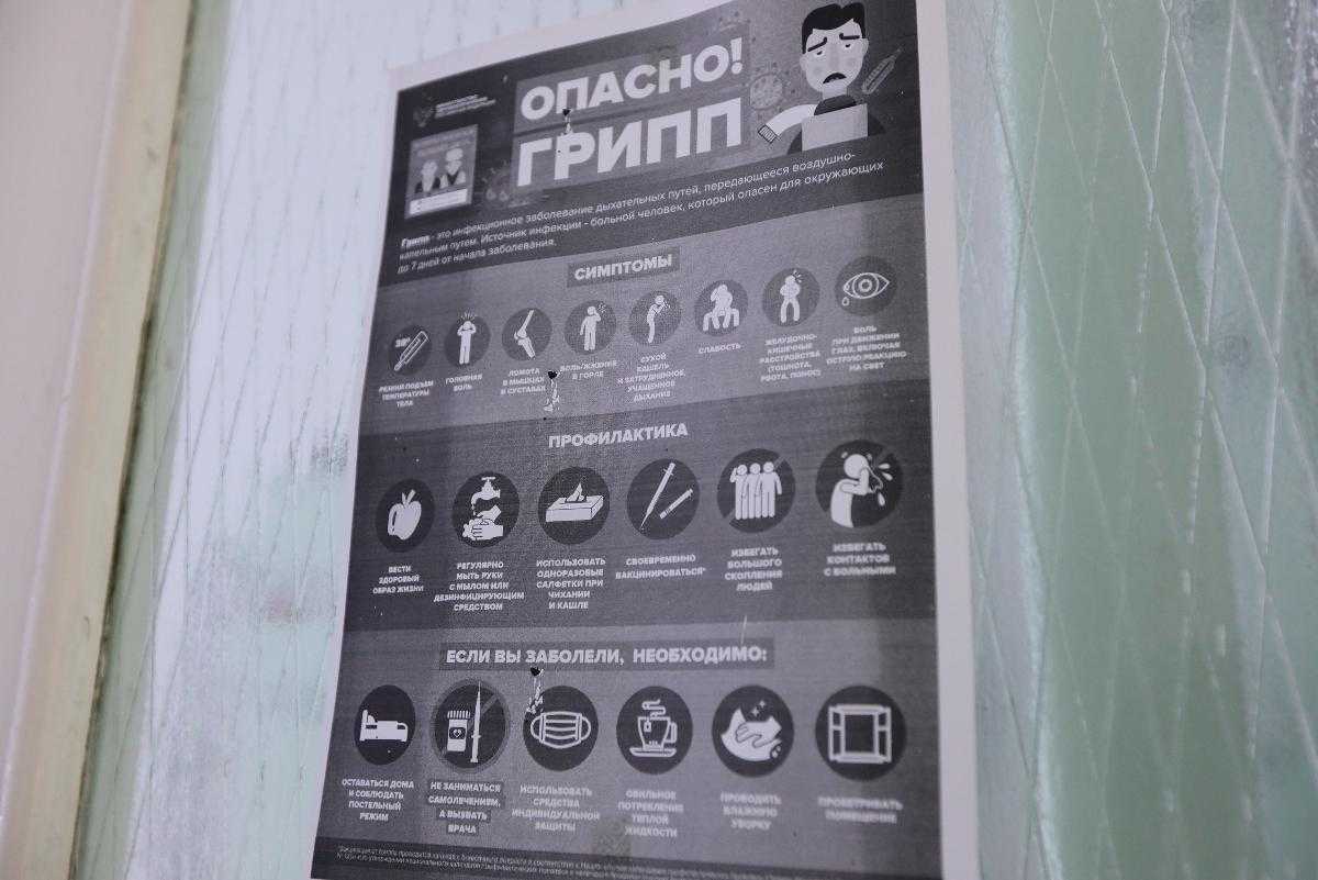 В Челябинской области отмечается сезонный подъём заболеваемости гриппом