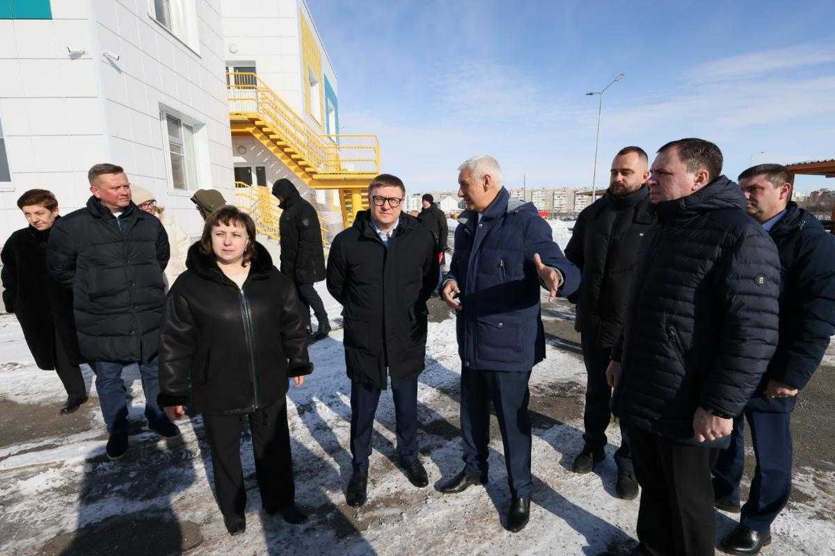 Текслер в Магнитогорске осмотрел новое социальное учреждение