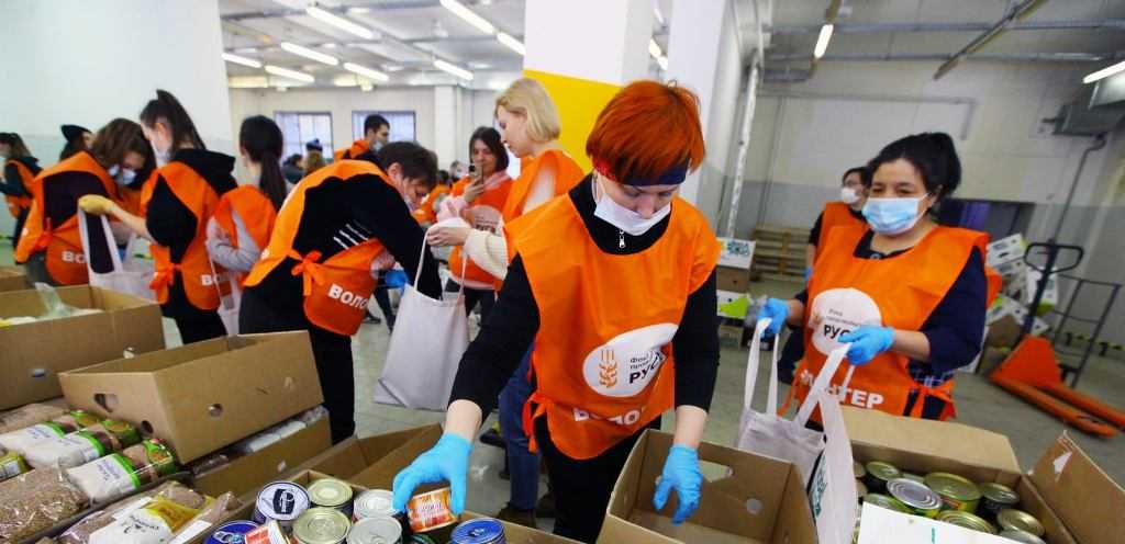 Более трех тонн продуктов собрали жители Челябинска для нуждающихся 