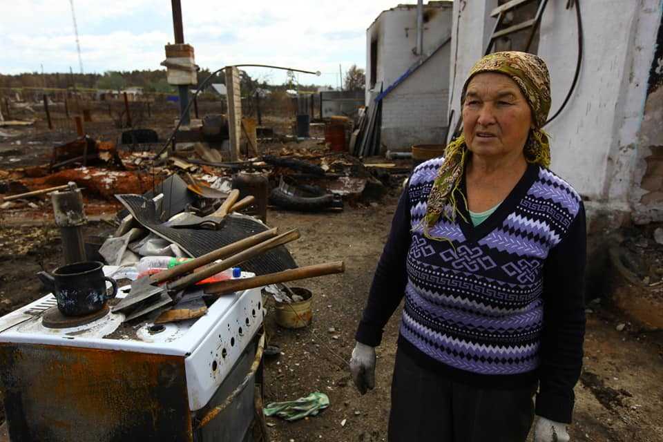 В пострадавших от огня южноуральских поселках начали возводить дома