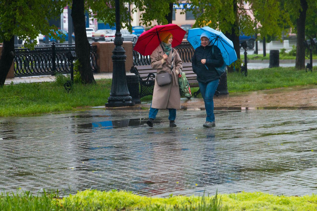 Дожди и тучи придут в Челябинскую область в пятницу
