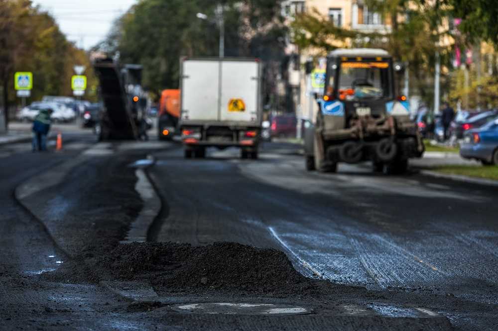 В Челябинске завершили ремонтные работы на дорогах
