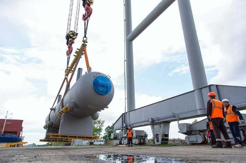 ЧМК произвел металлопрокат для строительства комплекса по производству этилена в Нижнекамске