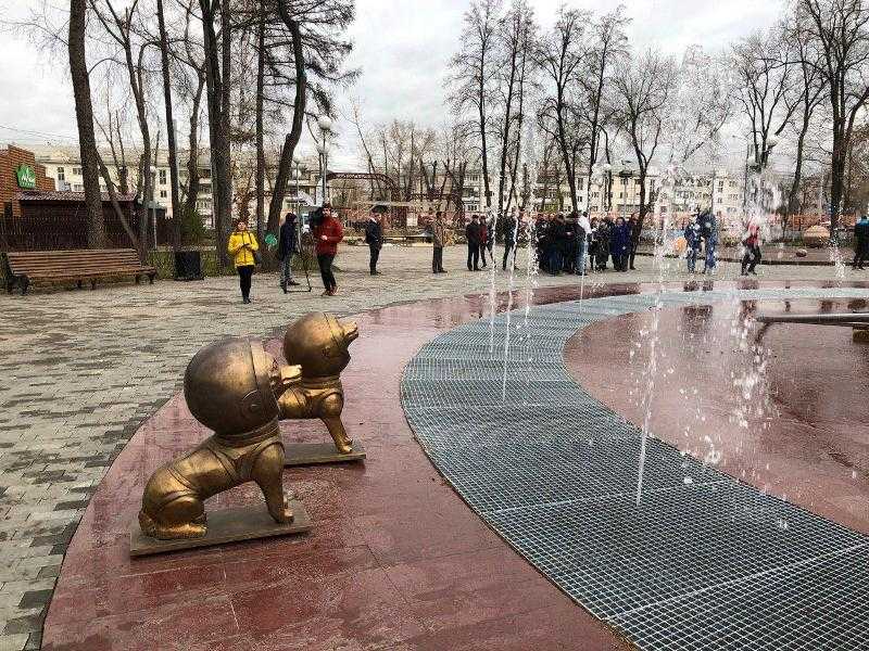 Парк терешковой в челябинске фото Полит74 / В челябинском парке поселились Белка и Стрелка