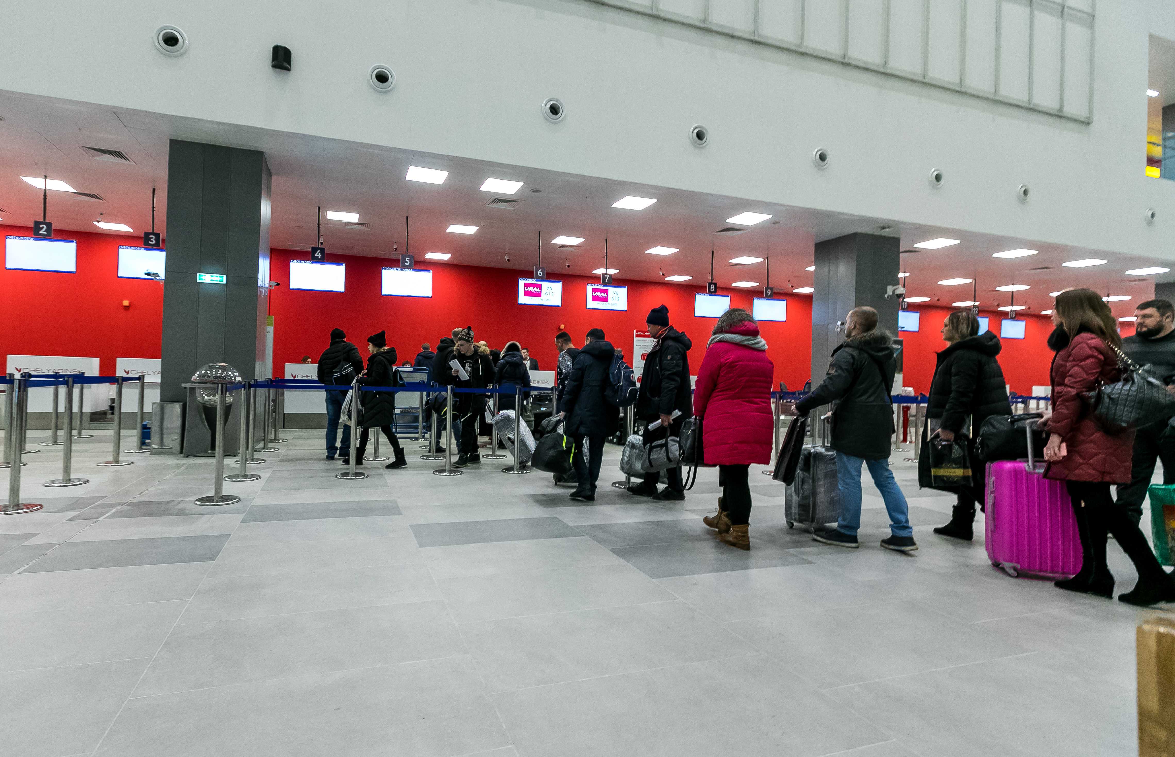 В аэропорту Челябинска отказала электроника