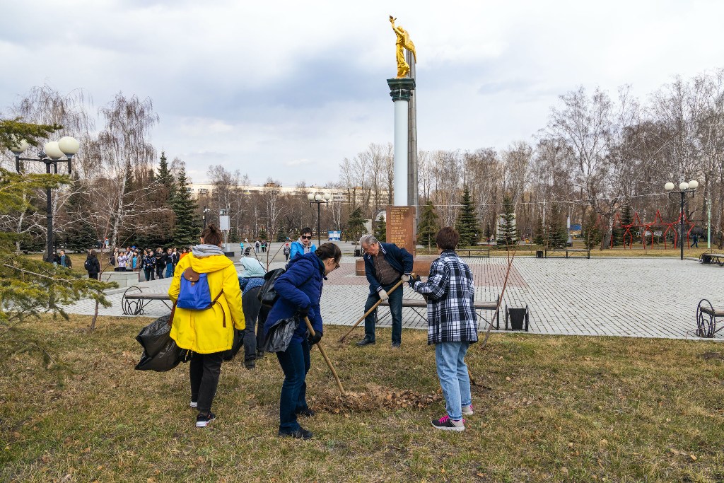 На этой неделе в Челябинске стартуют массовые субботники