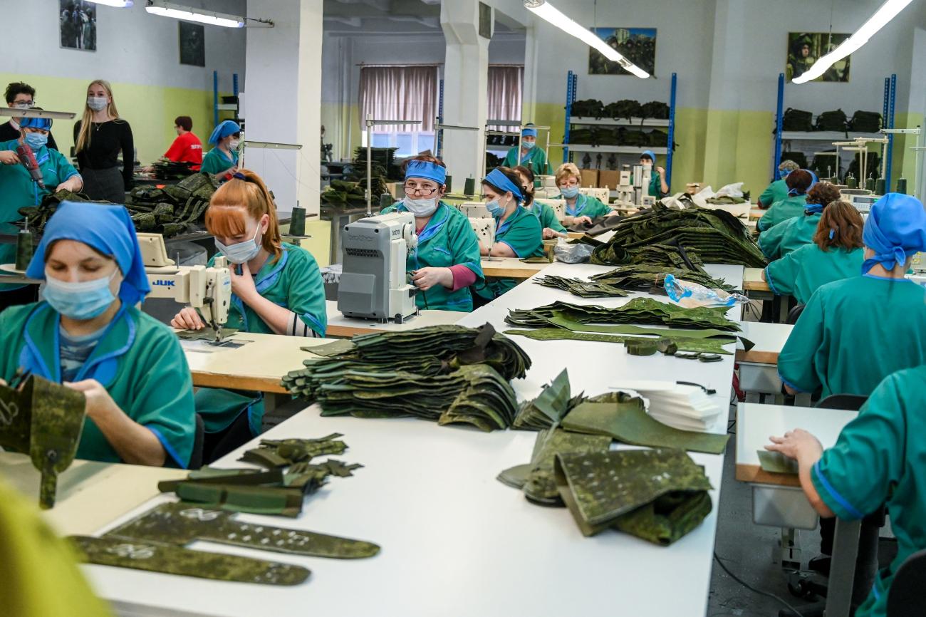 В Челябинске в ряде магазинов возник дефицит «военных» тканей