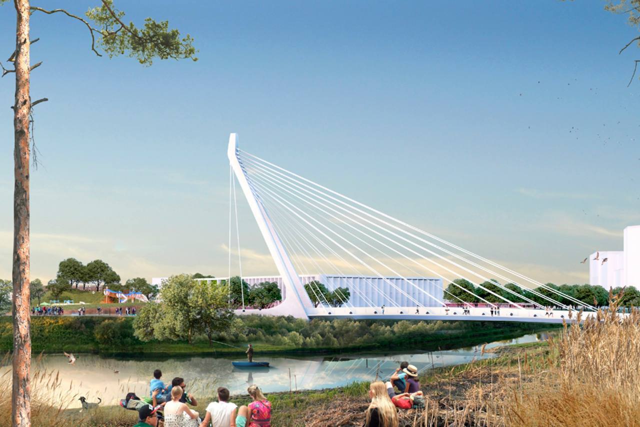 В Челябинске появится первый велопешеходный мост