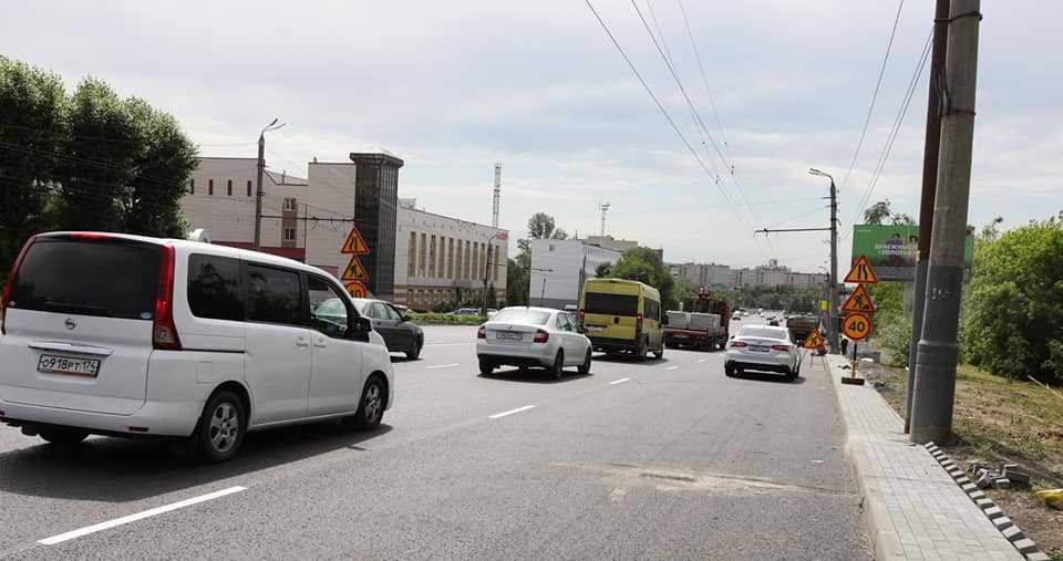 Улицу Черкасскую в Челябинске отремонтируют на месяц раньше