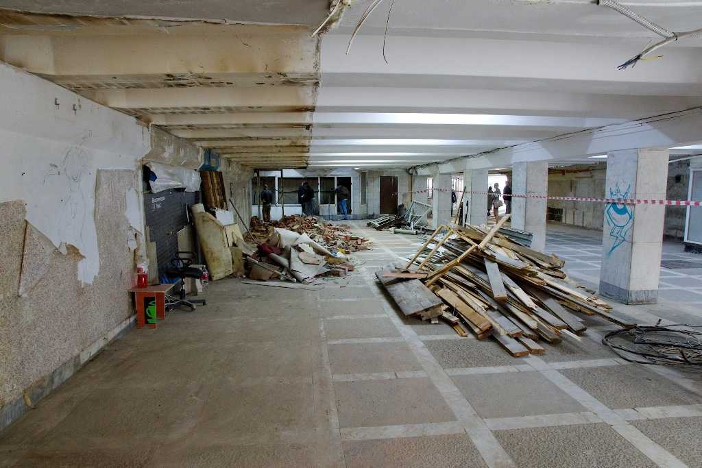 Во сколько обошелся демонтаж киосков в «подземке» на площади Революции