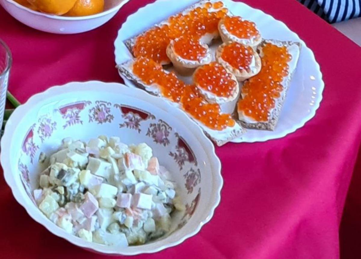 Названа стоимость салатов  на новогодний стол в Челябинске