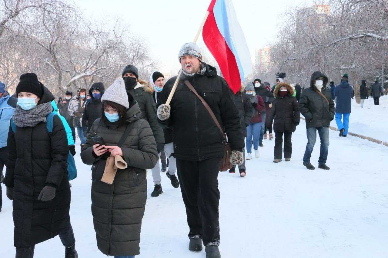 На Южном Урале несанкционированные акции поддержали меньше двух тысяч человек