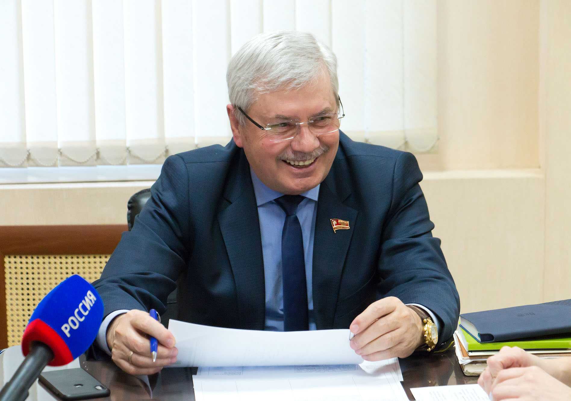 Владимир Мякуш вошел в десятку самых популярных глав парламентов страны