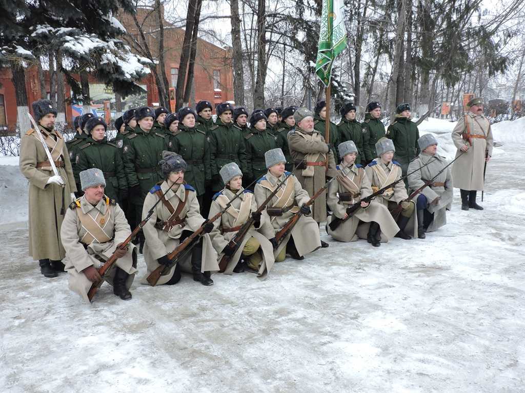В Челябинске воссоздали дореволюционный военный праздник