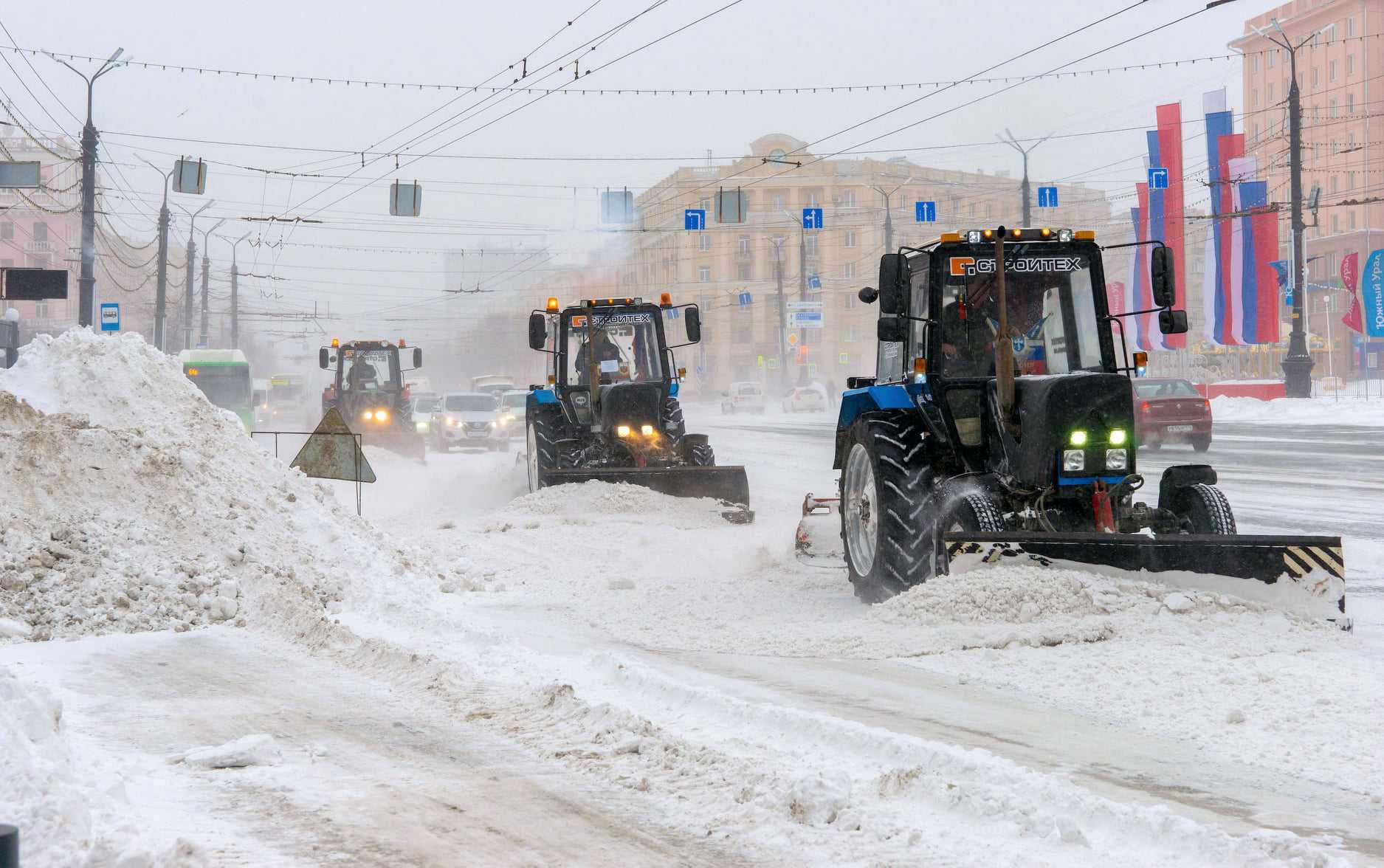 ТОП-5 городов Урала, где лучше всего убирают снег