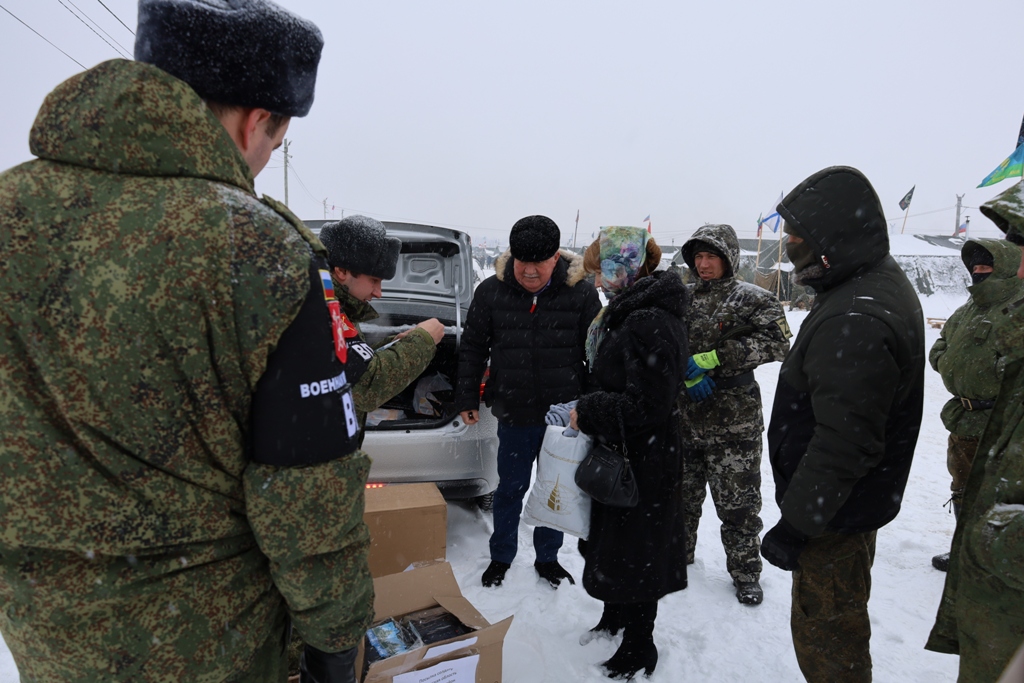 Жители Кунашакского района организовали помощь мобилизованным