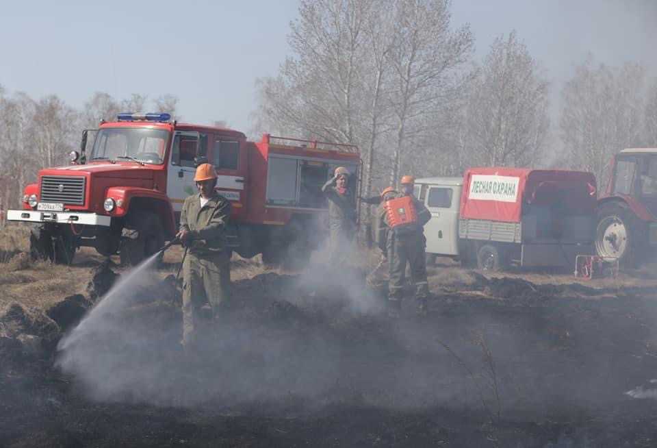 В Челябинской области МЧС направило пять мобильных групп на тушение лесных пожаров
