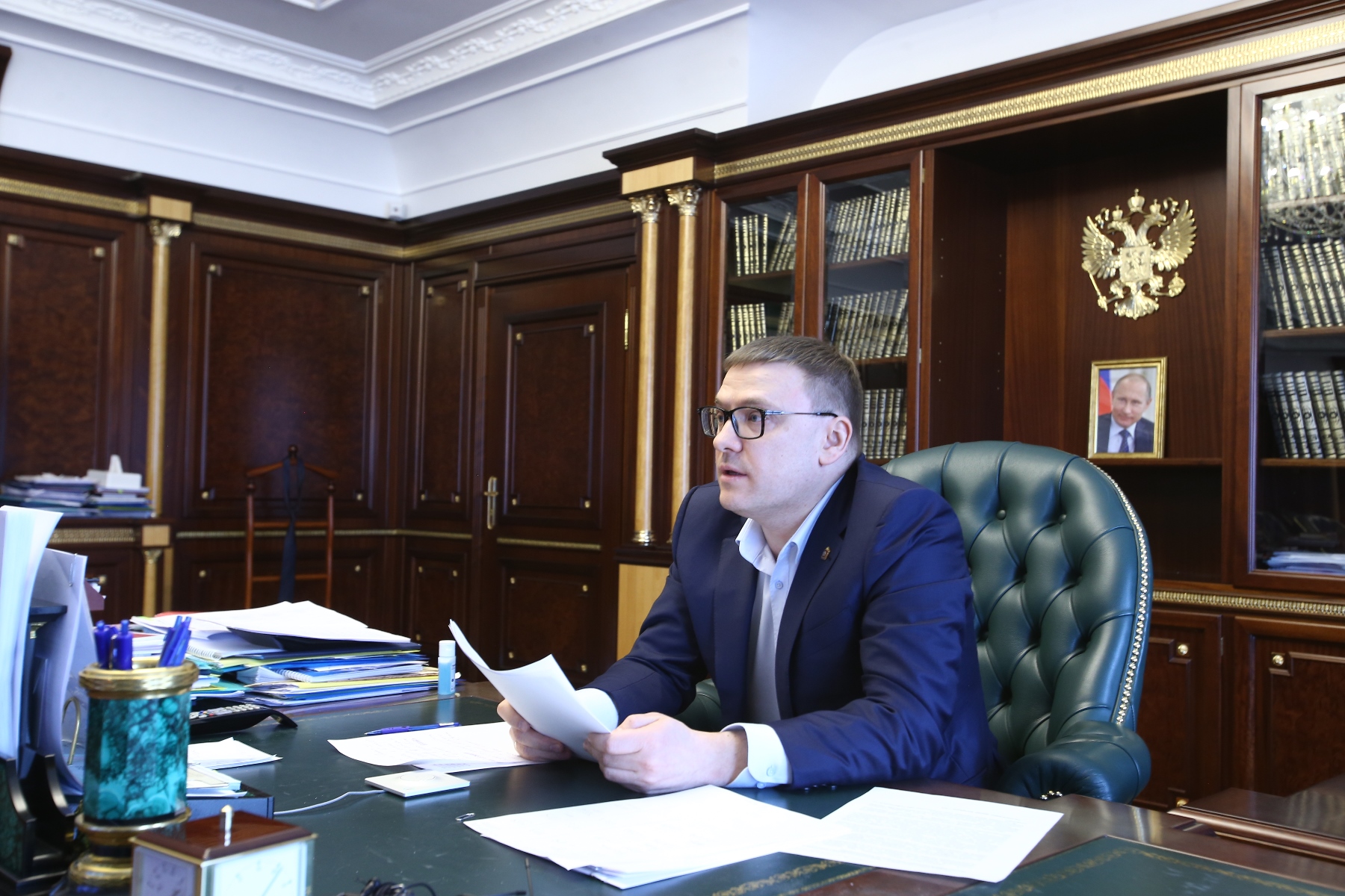 Челябинский губернатор вышел из режима самоизоляции