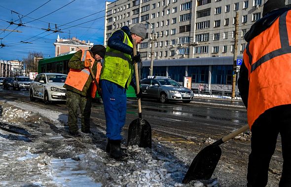 В Челябинске заработала первая в истории города снегосвалка