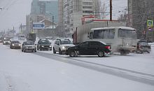  Снегопад и потепление: Челябинск снова рискует встать в пробках 