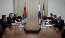 Текслер обсудил планы по дальнейшему сотрудничеству с представителями Белоруссии