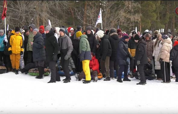 В челябинском сквере вновь прошла «Зима Уральская»