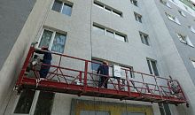 В Челябинске ремонтируют фасады домов по новой технологии