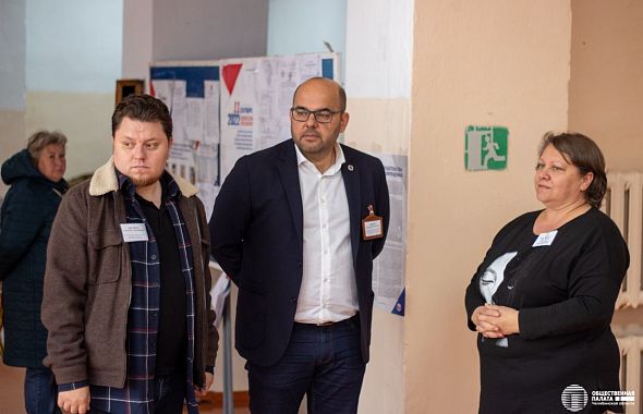 Общественники проверили поступившую информацию о выборах из Троицкого района