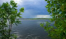 В Челябинске начался сброс воды из Шершнёвского водохранилища