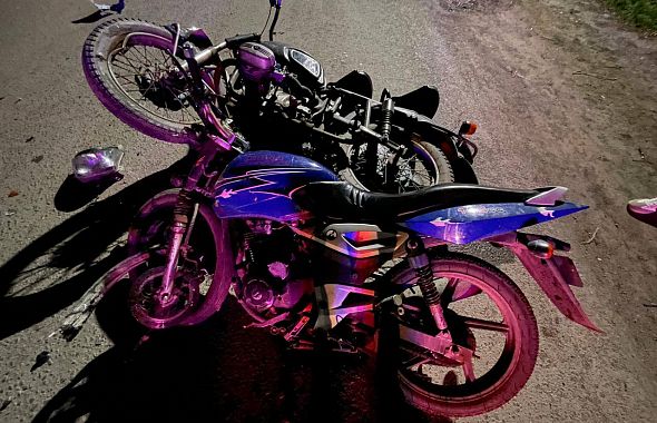 На Южном Урале насмерть разбился подросток в столкновении двух мотоциклов