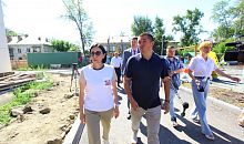 Наталья Котова раскритиковала подрядчика за медленное строительство детсада