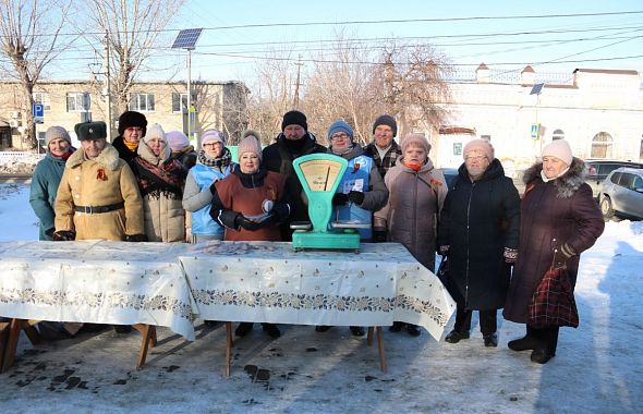 В городе Верхнеуральске прошла акция «Блокадный хлеб»