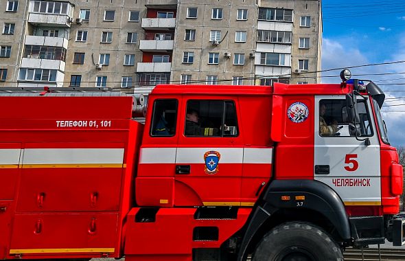 В частном доме Челябинска на пожаре погиб человек