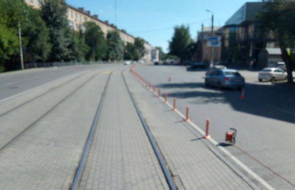 Обособление трамвайных путей в Челябинске увеличило скорость трамваев на 15%