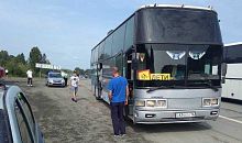 Под Челябинском остановлен автобус с детьми из Казахстана