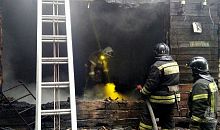 В ночном пожаре на Южном Урале погибли два человека