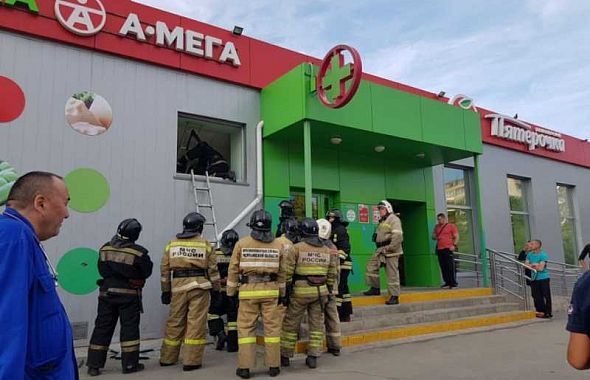 В Челябинске обрушились перекрытия в супермаркете