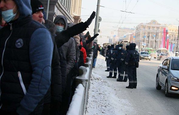 Среди участников беспорядков в Челябинске замечены маргиналы