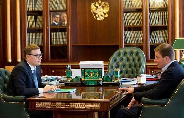Андрей Турчак и Алексей Текслер обсудили реализацию проектов «ЕР» на Южном Урале